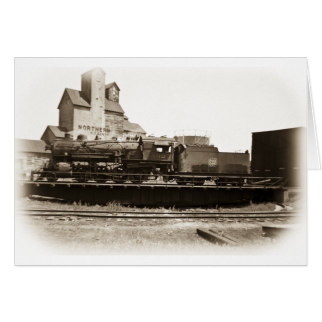 Soo Line Locomotive in Manitowoc op Platenspeler (Voorkant Horizontaal)