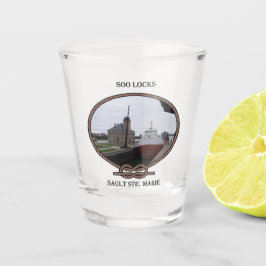 Soo Locks touwglas Shot Glas