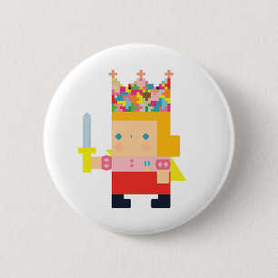 soo nemo princess ronde button 5,7 cm
