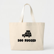 Soo Rugged Outdoorsy Canvas tas voor picknick & Ge