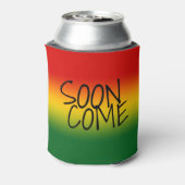 SOON COME - Jamaican Dialect Blikjeskoeler (Blikje Achterkant)