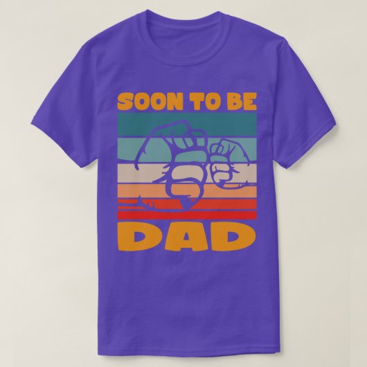 Soon To Be Dad Ever Fathers Day T-shirt (Design voorkant)