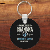 Soon To Be Grandma 2026 Expecting Baby Promoted Gr Sleutelhanger (Voorkant)