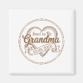 Soon To Be Grandma Again 2026 Loading Pregnancy An Magneet (Voorkant)