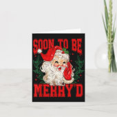 Soon To Be Merry'd Christmas, Engaged Couple Chris Kaart (Voorkant)