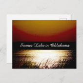 Sooner Lake Briefkaart (Voorkant / Achterkant)