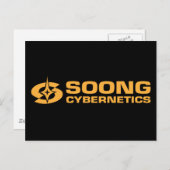 Soong Cybernetics - Noonien Soong Briefkaart (Voorkant / Achterkant)