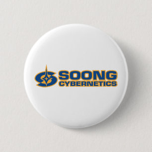 Soong Cybernetics - Noonien Soong Ronde Button 5,7 Cm