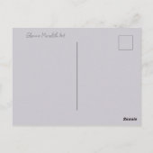 Soort door ontwerp briefkaart (Achterkant)