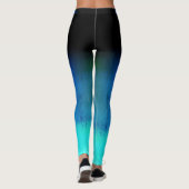 soort gekkenblauw leggings (Achterkant)