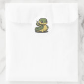 soort leuke anaconda sticker cartoon (Tas)