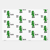 Soort van een Big Dill Pickle Wrapping Paper Sheet (Voorkant 3)