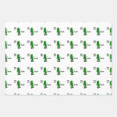 Soort van een Big Dill Pickle Wrapping Paper Sheet (Voorkant 2)