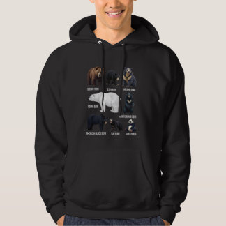 Soorten Beren Wildlife Dierenvrienden Natuur Explo Hoodie