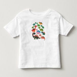 Soorten dinosaurussen, Schattigee dinosaurussen Kinder Shirts