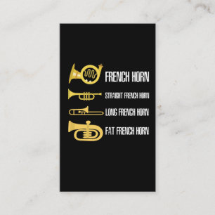 Soorten Franse muzikant van remspeler Visitekaartje