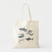 Soorten haaien tote bag (Voorkant)