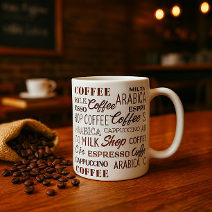 Soorten koffiedranken koffiemok