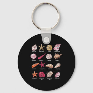 Soorten Seashells Beach Shelling Conch Zee Shell Sleutelhanger