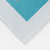 Soorten walvissen en zoogdiervariëteiten fleece deken (Hoek)