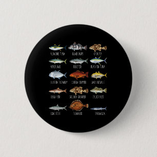 Soorten zoutwatervissoorten Biologie Vist Lo Ronde Button 5,7 Cm