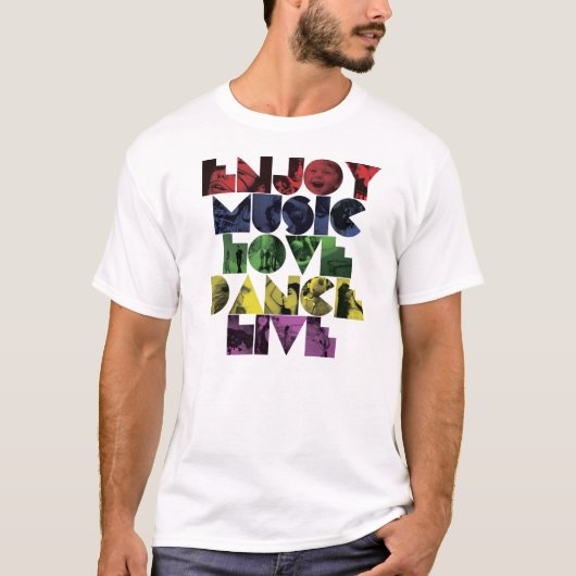 Soortgelijk in kleur t-shirt (Voorkant)