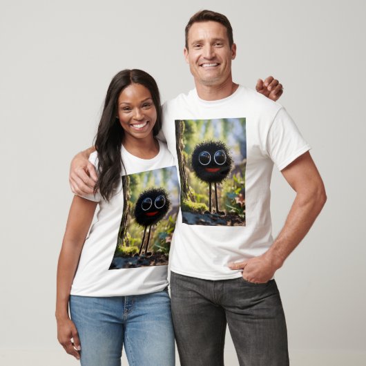 "Soot Sprite Whimsy: Studio Ghibli's speelse pufje T-shirt (Unisex)