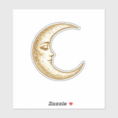 Soothing Crescent Moon Sticker (Vel)