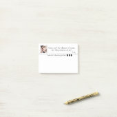 Soothing Pixel Portrait in neutral tones  Post-it® Notes (Op bureau)