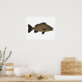 Sooty Grunter Poster (Keuken)