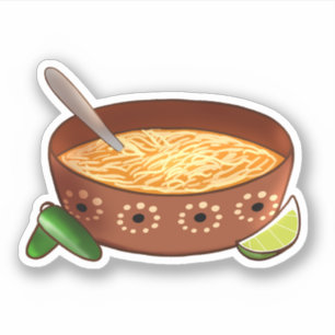 Sopa De Fideo Sticker