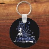 Sophia Blue Tattoo Fairy Sleutelhanger (Voorkant)