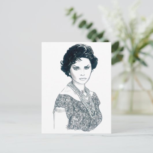 Sophia Briefkaart (Staand voorkant)