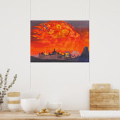 Sophia, het Wisdom van de Almachtige door Roerich Poster (Keuken)