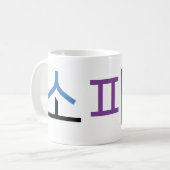 Sophia in het Koreaans Koffiemok (Voorkant links)