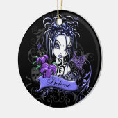 "Sophia Lilly" Believe Fairy Art Ornament (Links)