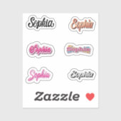 Sophia Sticker Pack (Feuille)