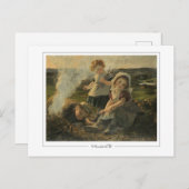 Sophie Gengembre Anderson #4 - Carte postale Art (Devant / Derrière)