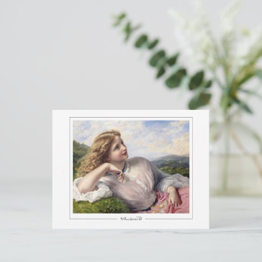 Sophie Gengembre Anderson #8 - Carte postale Art (Debout devant)