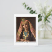 Sophie Gengembre Anderson #9 - Briefkaart met fijn (Staand voorkant)