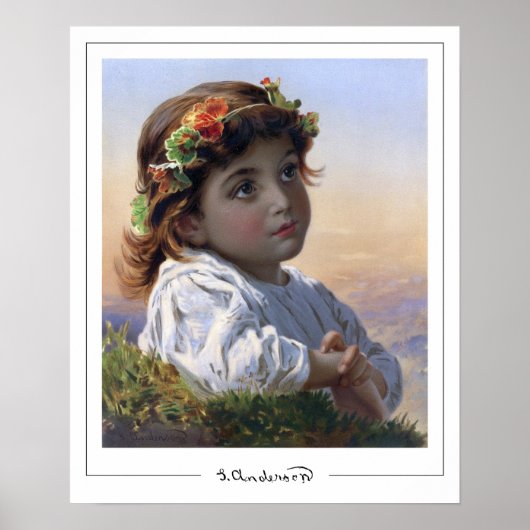 Sophie Gengembre Anderson Zedign Art Poster 6 (Voorkant)