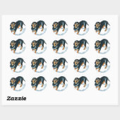 Sophie les Stickers Dachshund (Feuille)