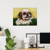 Sophie Shih Tzu Poster (Thuiskantoor)