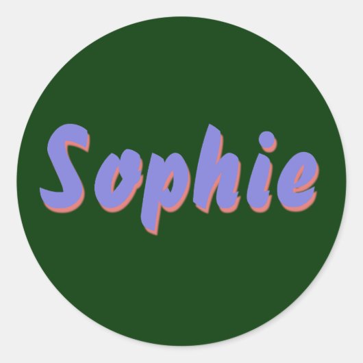 Sophie Stickers (Voorkant)
