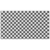 Sophisticated Black & White Checkered Party Picnic Tafelkleed (Voorkant (Horizontaal))