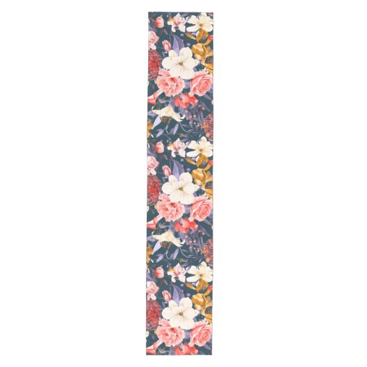 Sophisticated Boho Bloem Medium Tafelloper (Voorkant)