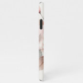 Sophisticated Classy Delicate Waterverf Flowers iPhone Hoesje (Rechterkant)