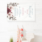 Sophisticated Floral Micro-Wedding Suite (wit) Spandoek (Insitu)