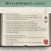 Sophisticated Floral Script Teacher Appreciation Draagtas