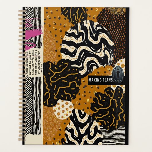 Sophisticated Luxury African Asian Caribbean Planner (Voorkant)